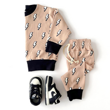 Load image into Gallery viewer, Jogger Set Kids & Baby | Lightning Bolt