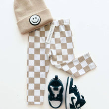 Load image into Gallery viewer, Checkered Leggings | Latte