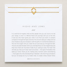 Load image into Gallery viewer, Highs & Lows Icon Necklace Set