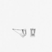 Load image into Gallery viewer, Mom Baguette Stud Earrings