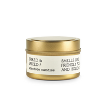 Load image into Gallery viewer, Spiked & Spiced (Red Wine & Cinnamon) Travel Tin Candle
