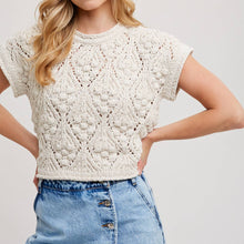 Load image into Gallery viewer, Knit Short Sleeved Sweater