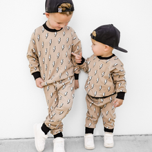 Load image into Gallery viewer, Jogger Set Kids & Baby | Lightning Bolt