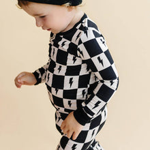 Load image into Gallery viewer, Bamboo Kids Clothing Two Piece Set | Checks & Bolts