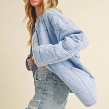 Load image into Gallery viewer, Oversized Quilted Jacket