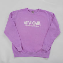 Load image into Gallery viewer, Advocate. Garment-Dyed Sweatshirt