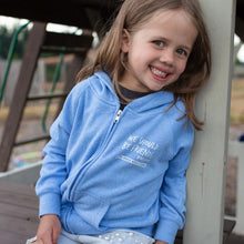 Load image into Gallery viewer, We Should Be Friends. #Inclusion Toddler Zip Hoodie