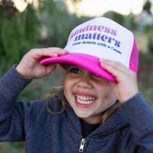Load image into Gallery viewer, Kindness Matters Youth Trucker Hat