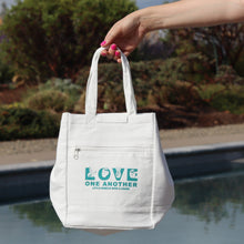 Load image into Gallery viewer, LOVE Canvas Lunch Tote