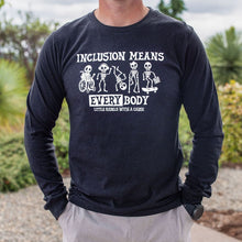 Load image into Gallery viewer, Inclusion Means EVERYbody Long Sleeve Crew