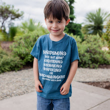 Load image into Gallery viewer, Nonspeaking Crews (toddler + youth) ~ Teal