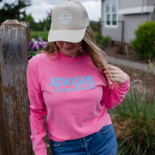 Load image into Gallery viewer, Advocate. Garment-Dyed Long Sleeve Crew