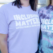 Load image into Gallery viewer, Inclusion Matters Women's Garment-Dyed Boxy Tee