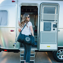 Load image into Gallery viewer, Advocate. Resilience. Never Give Up. Duffle Bags