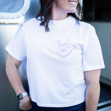 Load image into Gallery viewer, I LOVE YOU Women's Boxy Tee