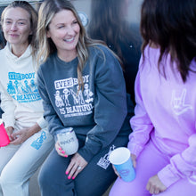 Load image into Gallery viewer, EVERYbody is BEAUTIFUL. Garment-Dyed Sweatshirt