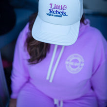 Load image into Gallery viewer, Advocate. Resilience. Never Give Up. Garment-Dyed Hoodies (2 colors!)