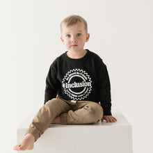 Load image into Gallery viewer, We Should Be Friends.#Inclusion Toddler Sweatshirt