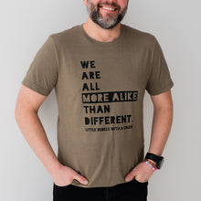 Load image into Gallery viewer, We are all more alike than Different. Adult Crew