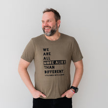 Load image into Gallery viewer, We are all more alike than Different. Adult Crew