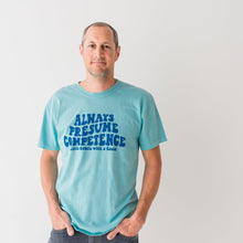 Load image into Gallery viewer, Always Presume Competence. Garment-Dyed Crew