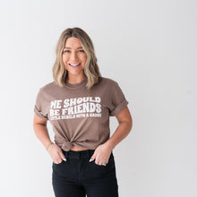 Load image into Gallery viewer, We Should Be Friends Garment Dyed Crew