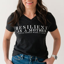 Load image into Gallery viewer, Resilient as a Mother V-neck