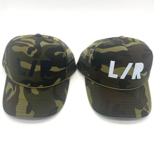 Load image into Gallery viewer, L/R Camo Trucker Hats