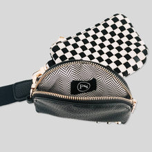 Load image into Gallery viewer, Wonderlust Woven Dual Pouch Wristlet