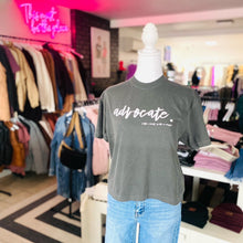 Load image into Gallery viewer, Advocate. Women's Boxy Crew