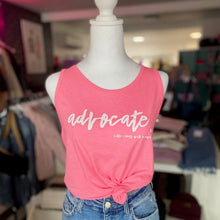 Load image into Gallery viewer, Advocate. Tank Top