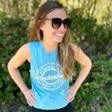 Load image into Gallery viewer, We Should Be Friends.#Inclusion Women's Muscle Tank