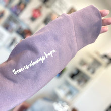 Load image into Gallery viewer, there is always hope. Garment-Dyed Hoodie