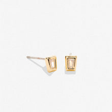Load image into Gallery viewer, Mom Baguette Stud Earrings