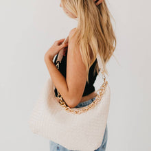 Load image into Gallery viewer, Sienna Slouchy Woven Shoulder Bag
