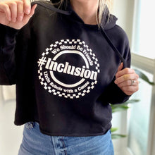 Load image into Gallery viewer, We Should Be Friends.#Inclusion Women's Boxy Hoodie