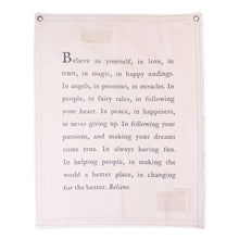 Load image into Gallery viewer, Believe In Yourself Canvas Wall Hanging