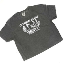Load image into Gallery viewer, Inclusion Means EVERYbody. Women's Boxy Crew