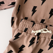Load image into Gallery viewer, Jogger Set | Mocha Bolts