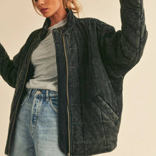 Load image into Gallery viewer, Oversized Quilted Jacket