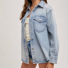 Load image into Gallery viewer, Denim Shirt Jackets