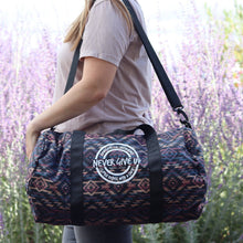 Load image into Gallery viewer, Advocate. Resilience. Never Give Up. Duffle Bags
