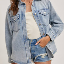 Load image into Gallery viewer, Denim Shirt Jackets