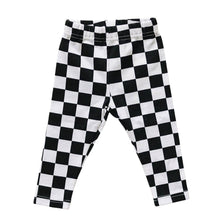 Load image into Gallery viewer, Checkered Leggings | Black