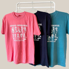 Load image into Gallery viewer, Embrace Differences. Garment-Dyed Tees