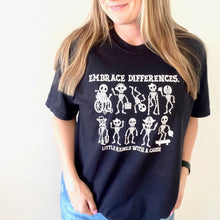 Load image into Gallery viewer, Embrace Differences. Garment-Dyed Tees