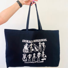 Load image into Gallery viewer, Embrace Differences Extra Large Tote