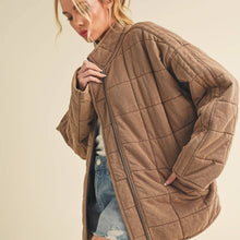 Load image into Gallery viewer, Oversized Quilted Jacket