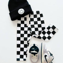 Load image into Gallery viewer, Checkered Leggings | Black