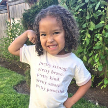 Load image into Gallery viewer, Pretty Brave Ringer Tee